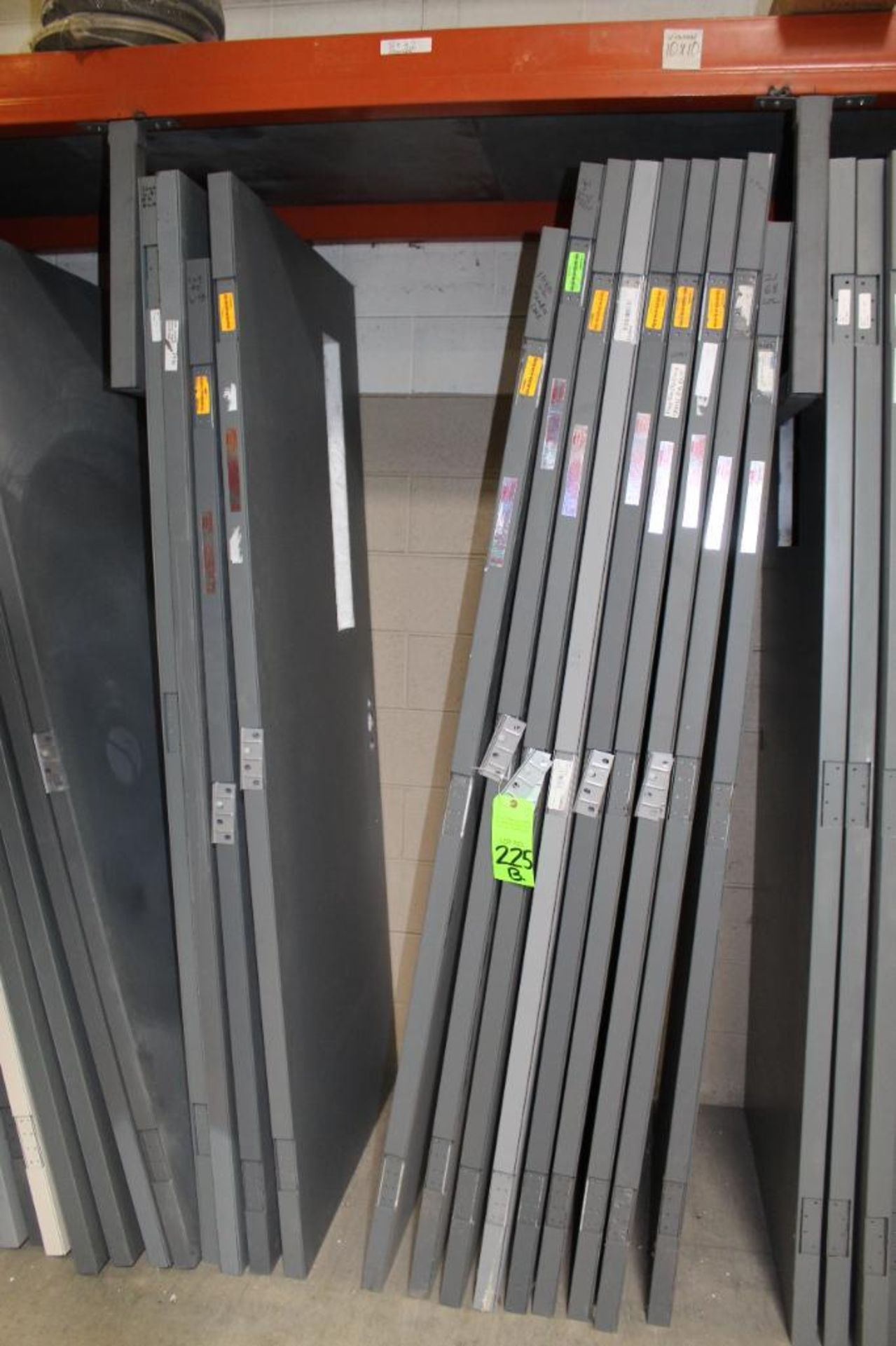 Lot of (13) 7' & 8' Pioneer Swing Type Fire Doors