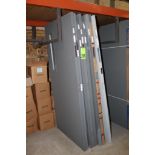 Lot of (6) 7' & 8' Pioneer Fire Rated Hollow Metal Doors