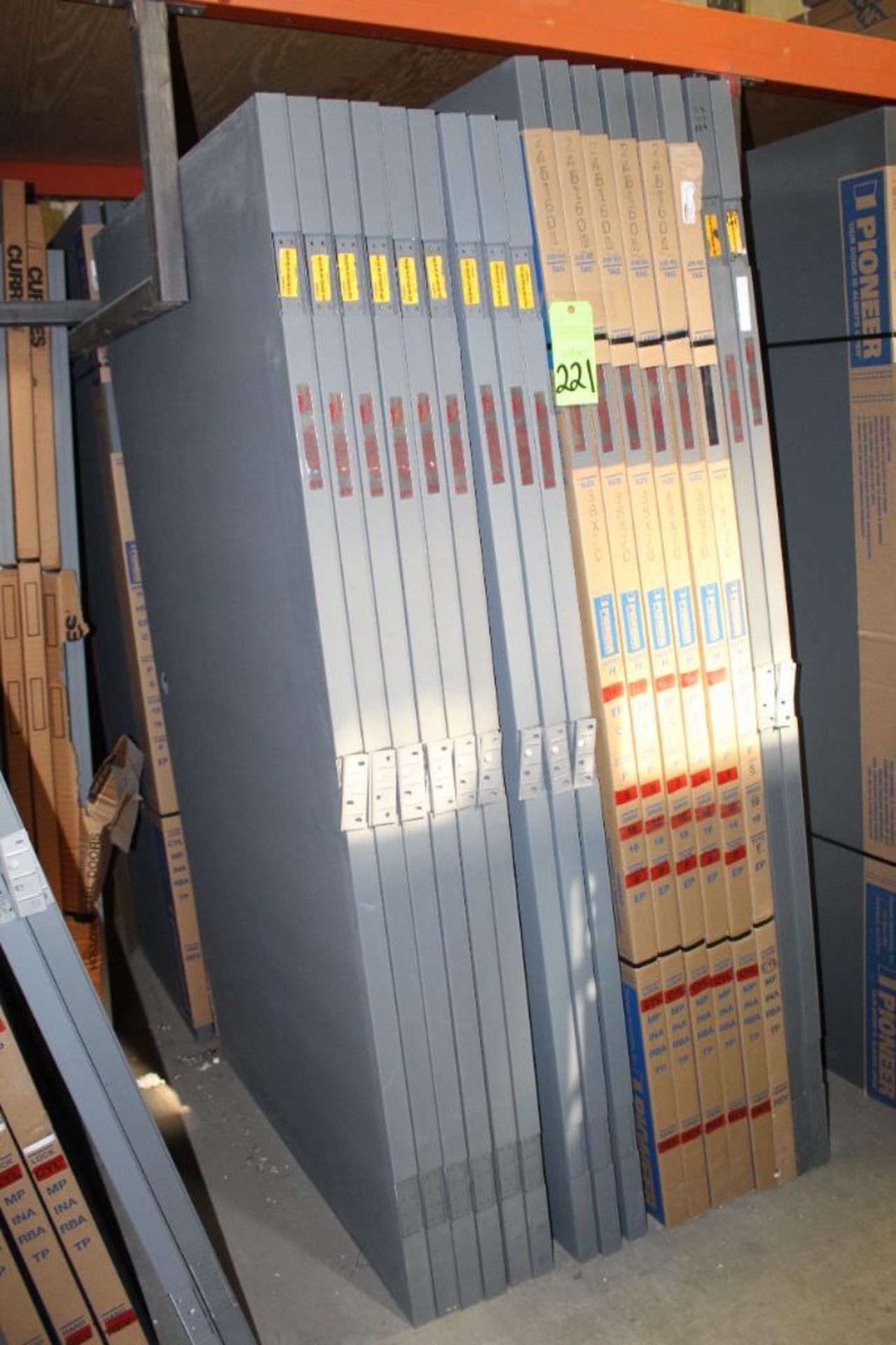 Lot of (17) 7' & 8' Pioneer Fire Rated Hollow Metal Doors w/ steelcraft hardware locations - Image 2 of 8