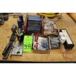 Lot of Used Batteries and Hardware