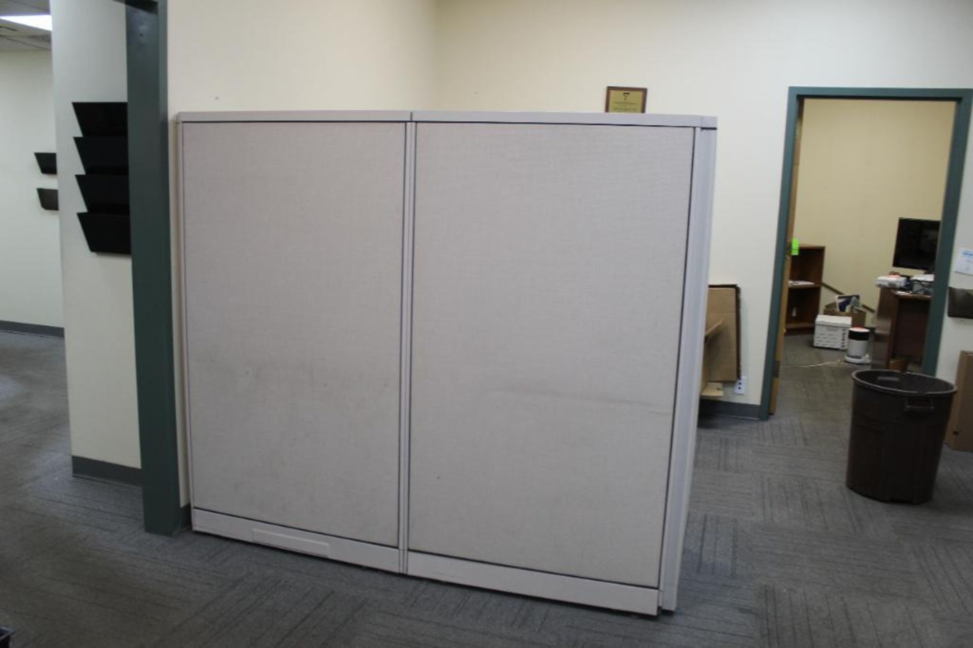 Wall Partitions with Shelf - Image 4 of 4