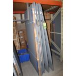 Lot of (6) 7' Pioneer Fire Rated Hollow Metal Doors w/Steelcraft hardware locations