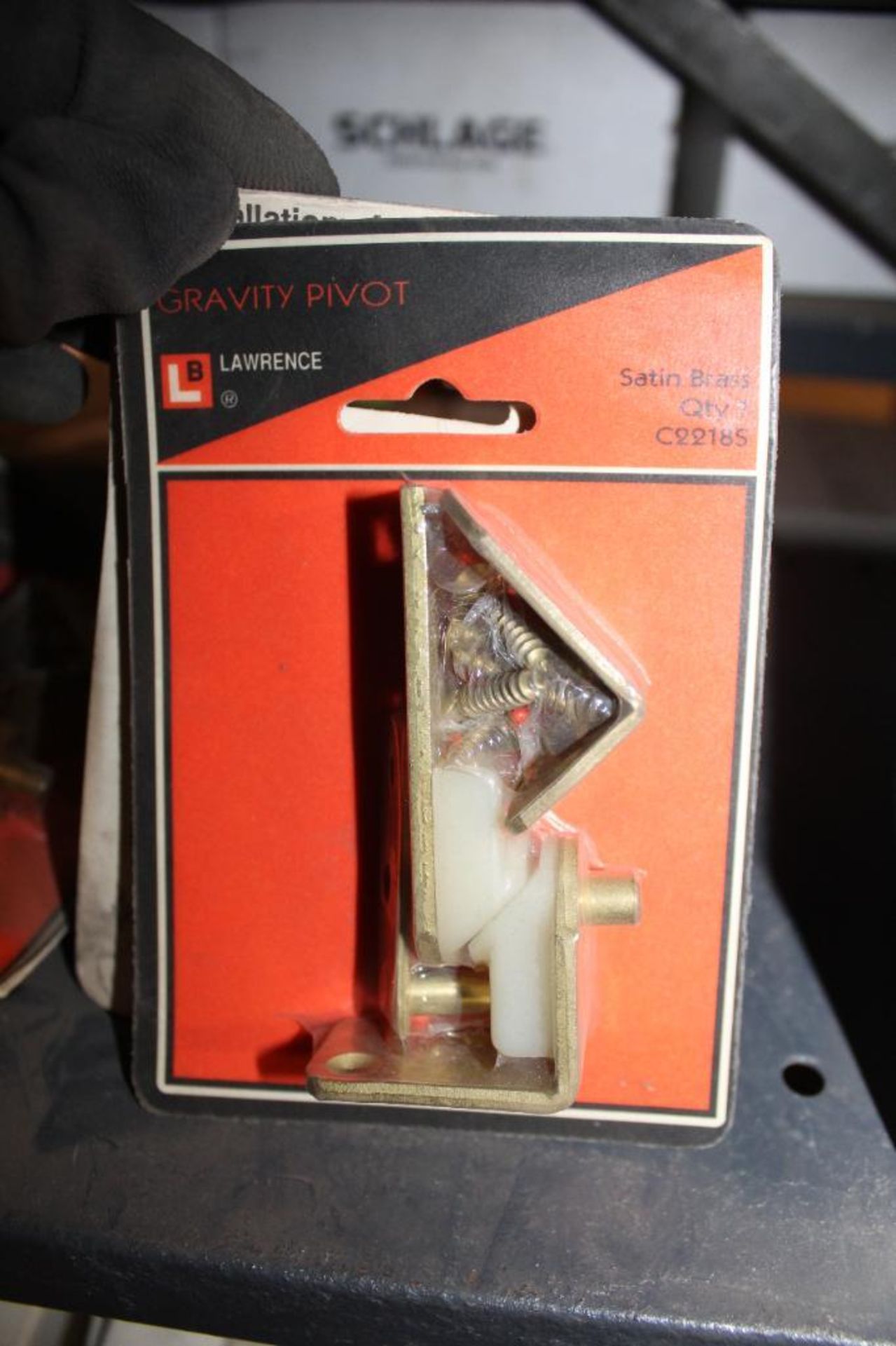 Lot of Lawrence Gravity Pivots and Design Hardware Lever Handle - Image 7 of 8