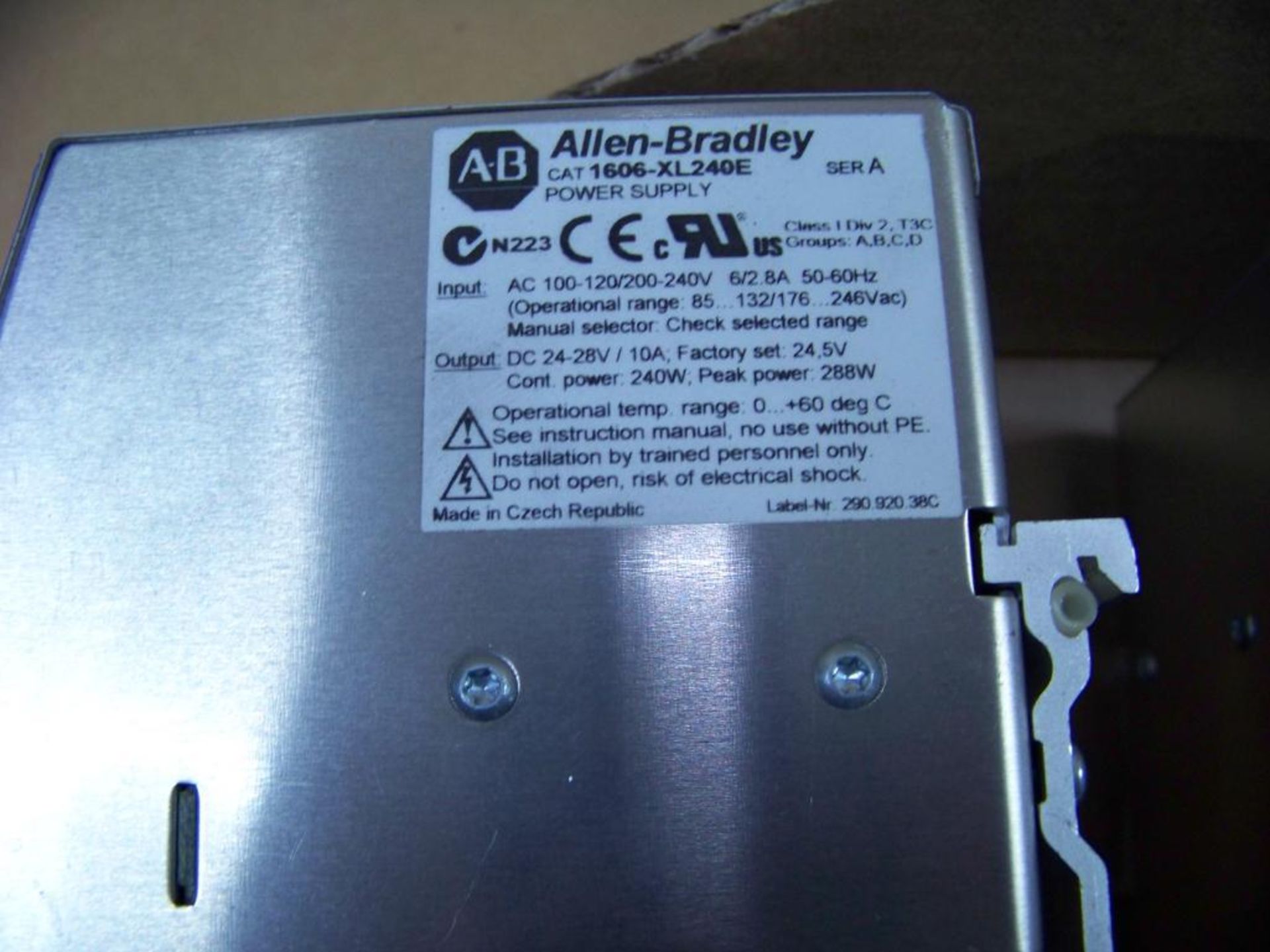 3 - ALLEN BRADLEY POWER SUPPLIES - Image 3 of 3