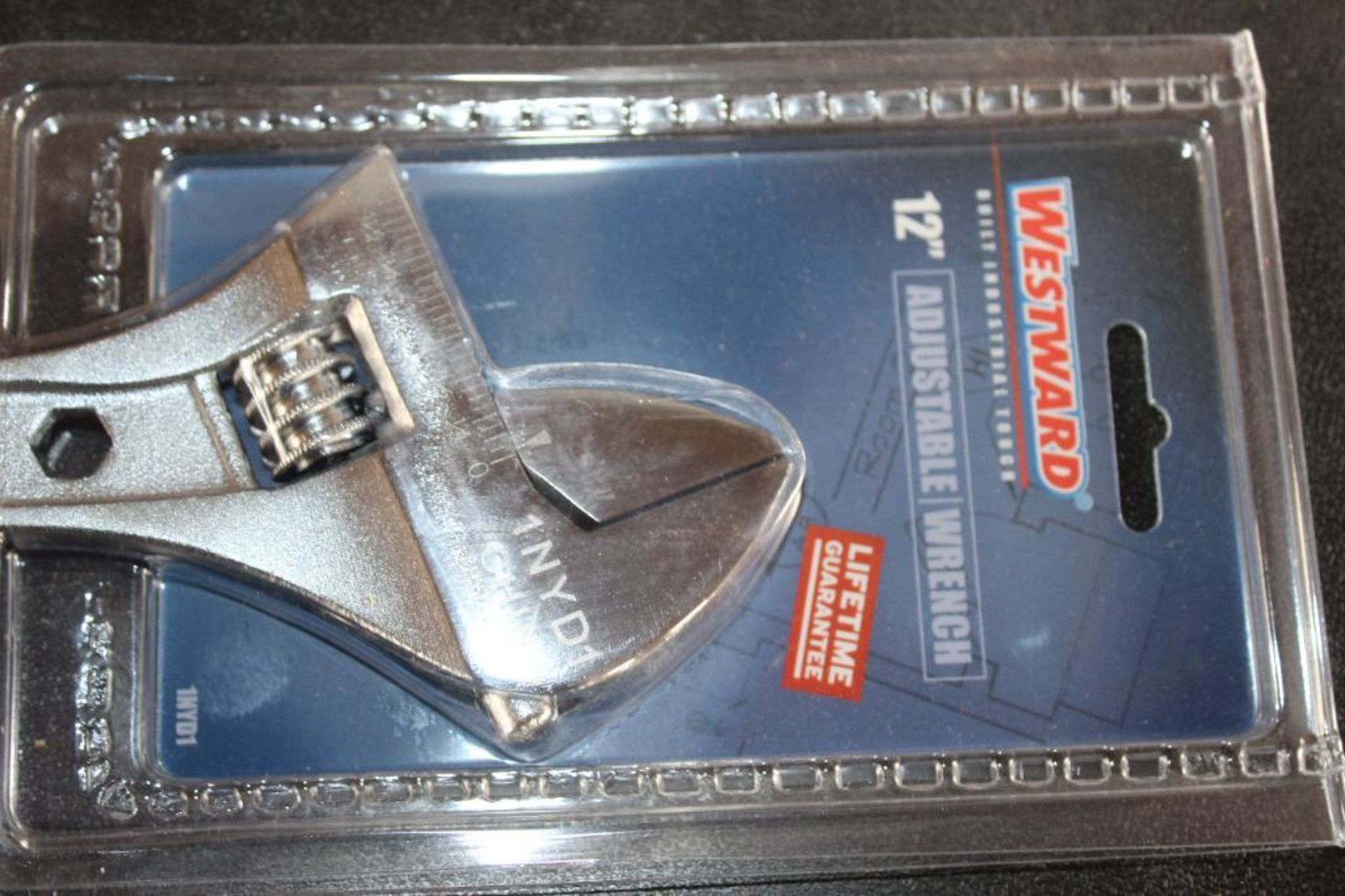 Lot of (8) Westward 12" Adjustable Wrench - Image 3 of 3