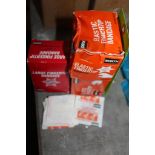 Lot of (3) Boxes of North Elastic and Large Finger Bandaids