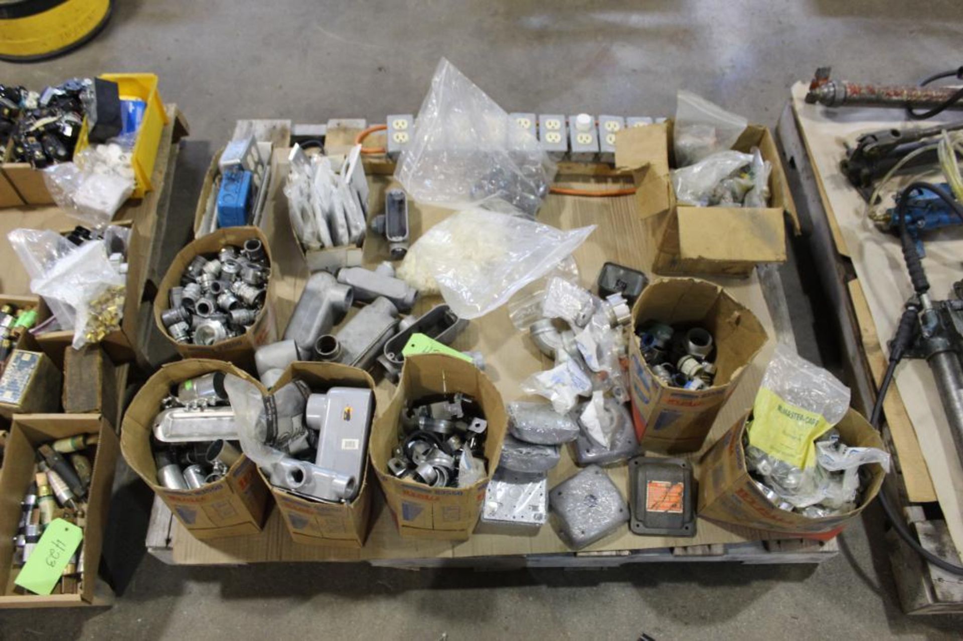Pallet of Assorted Elelctrical Supplies