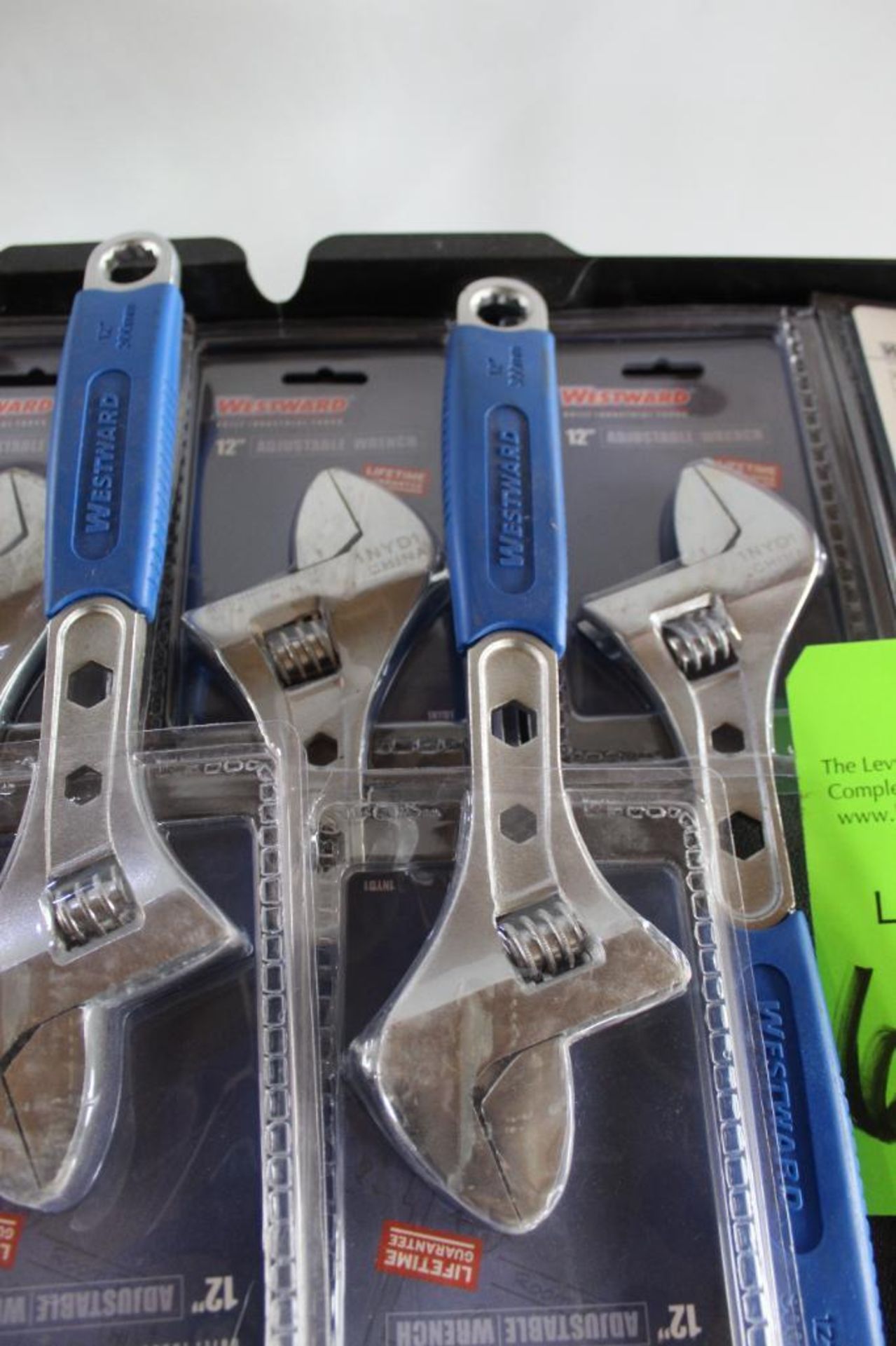 Lot of (8) Westward 12" Adjustable Wrench - Image 2 of 4