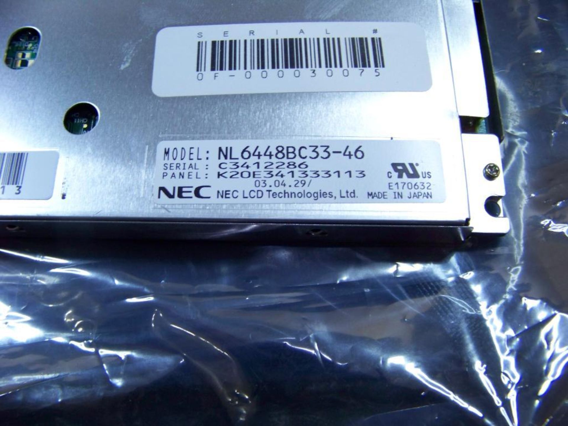 1 - SAMSUNG DISPLAY, # LTM150X0L-01, 2 - NEC LCD DISPLAYS, # NC6448BC33-46, "NEW" - Image 3 of 6