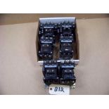 6 - ALLEN BRADLEY FEED THROUGH CONTACTORS, # 500F SERIES