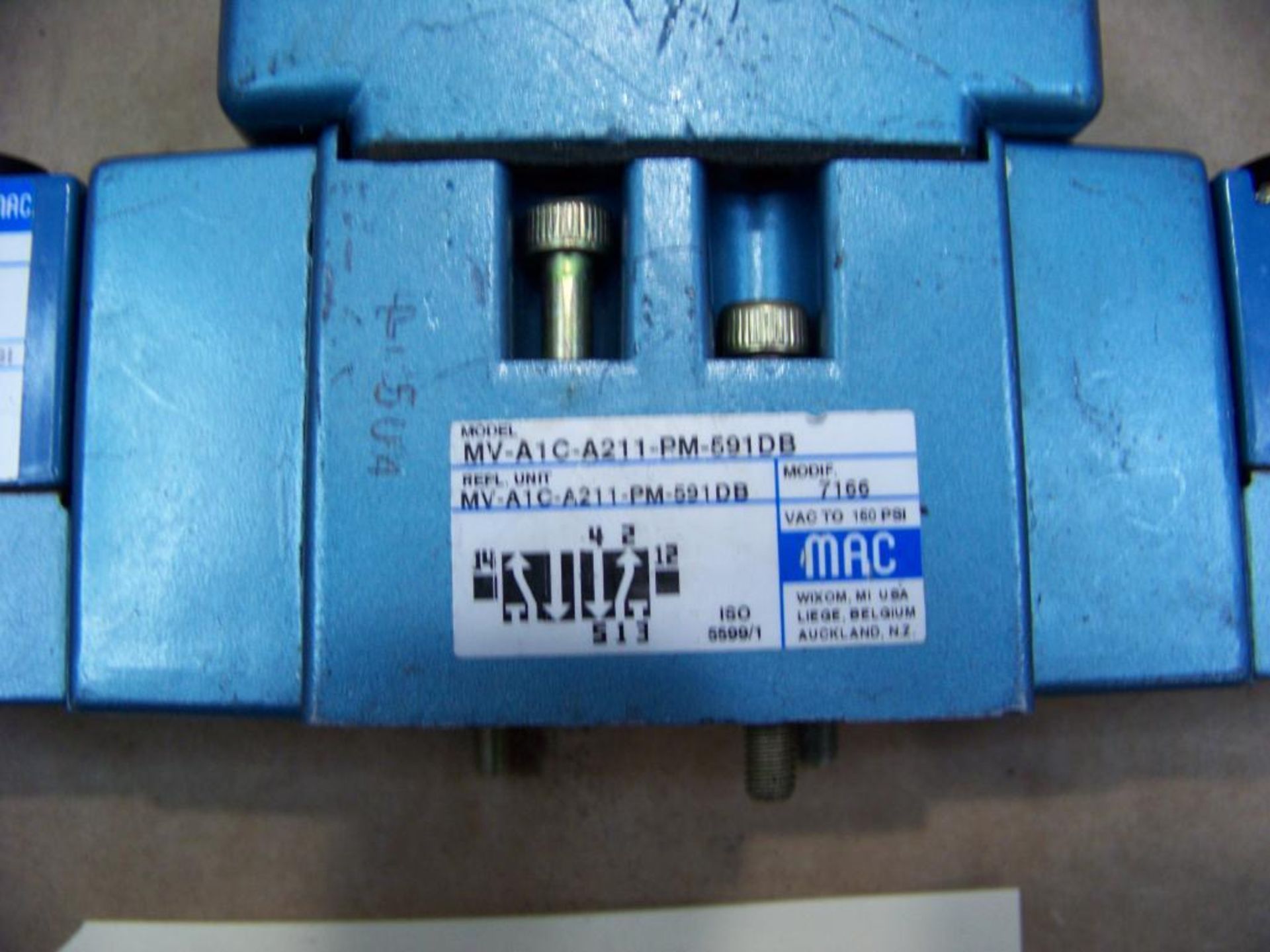 4 - MAC VALVES #MY-A1C-A211 WITH MPE 591 SOLENOIDS - Image 2 of 4