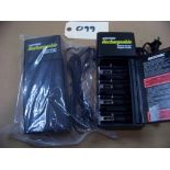 2 - RAYOVAC BATTERY CHARGERS, # PS3