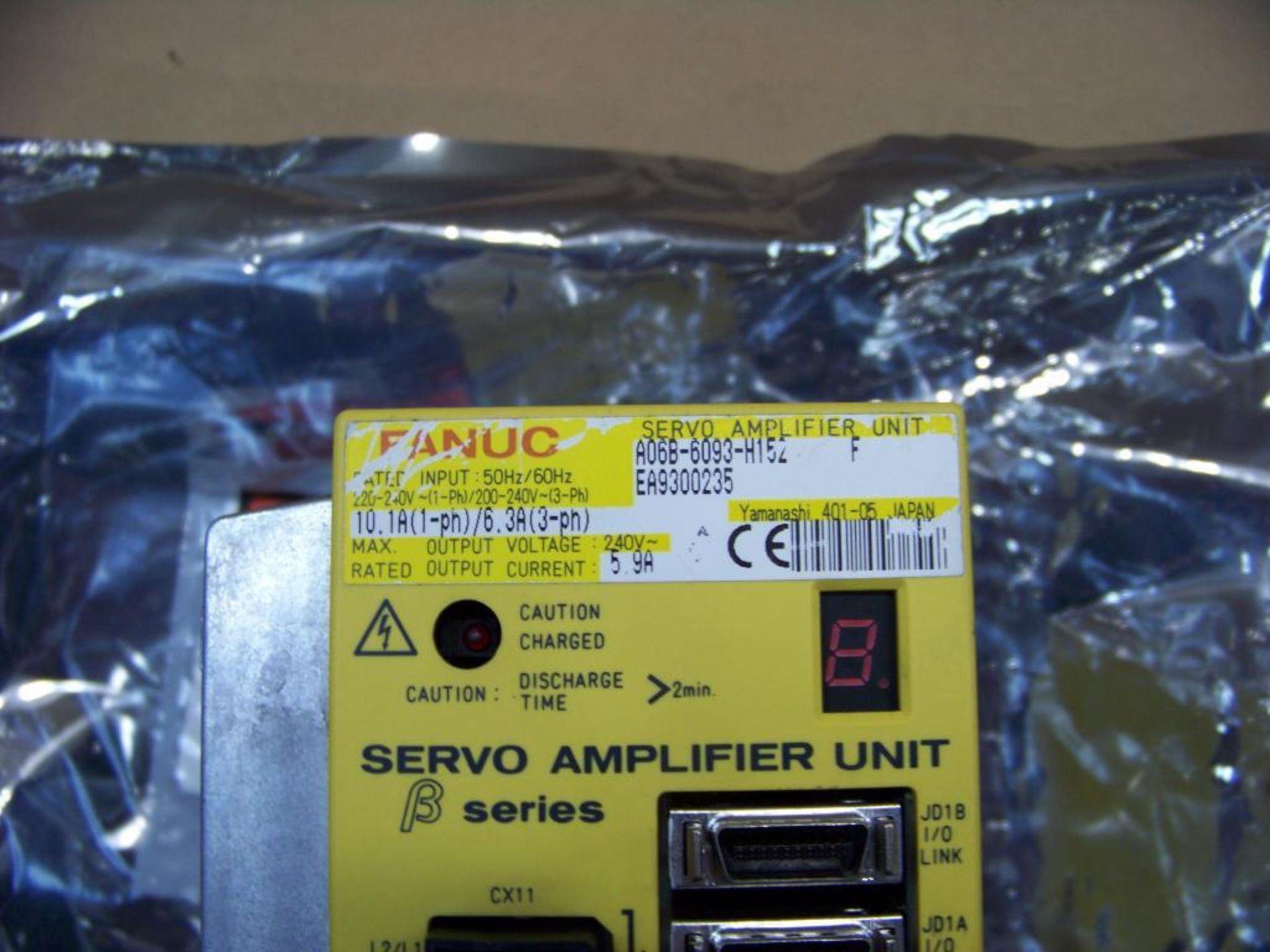 FANUC SERVO AMPLIFIEER # A06B-6093-H1250, REFURBISHED LIKE NEW - Image 2 of 3