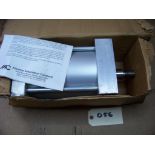 ADVANCE AUTOMATION, EXTRA LARGE PNEUMATIC CYLINDER, 1/2" PORTS, 1-1/2" SHAFT, W/ 5" BORE, NEW IN BOX