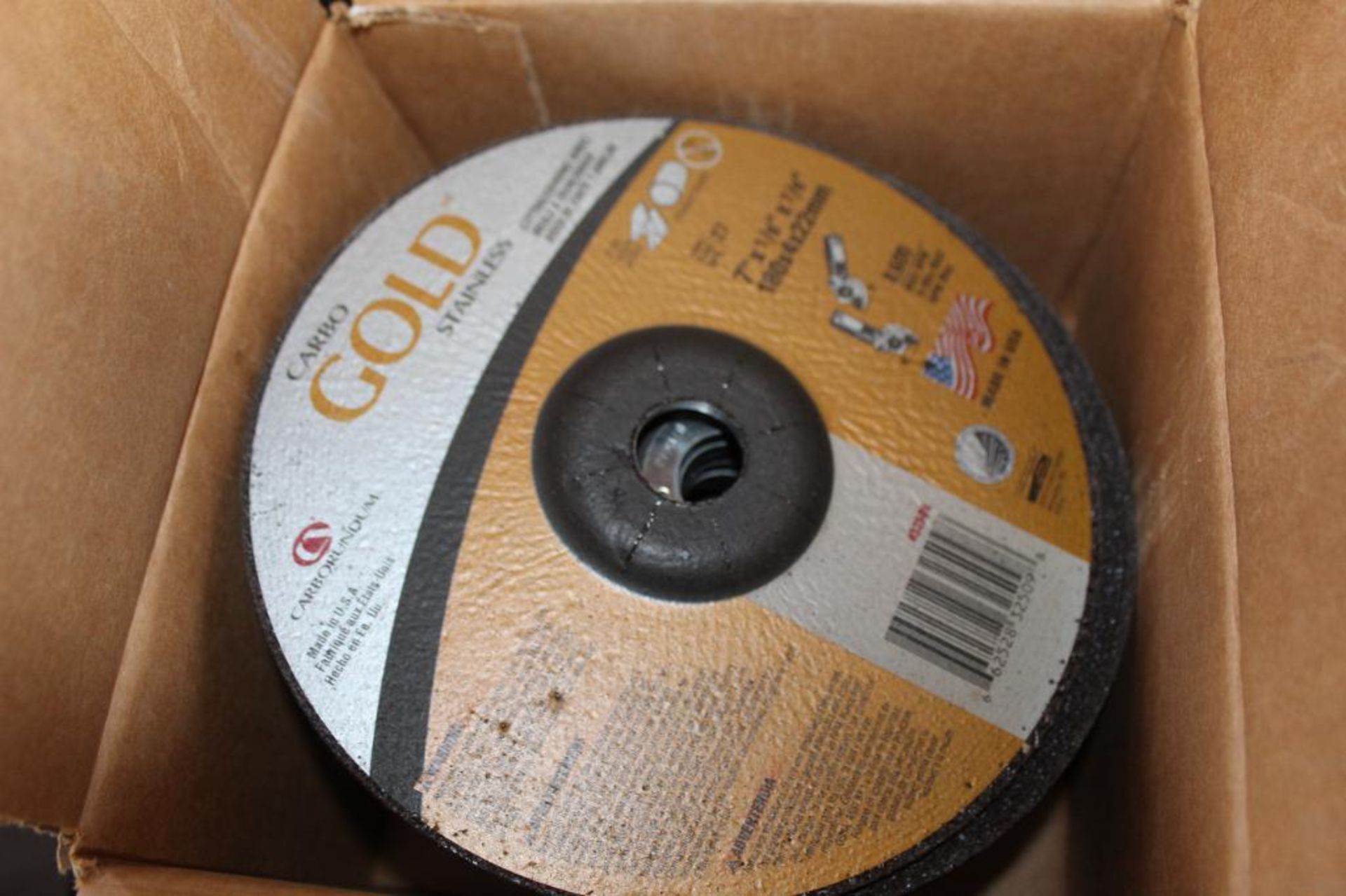 Lot of (4) Boxes (60 Total) Carbo Gold and Premier Grinding Wheels - Image 6 of 9