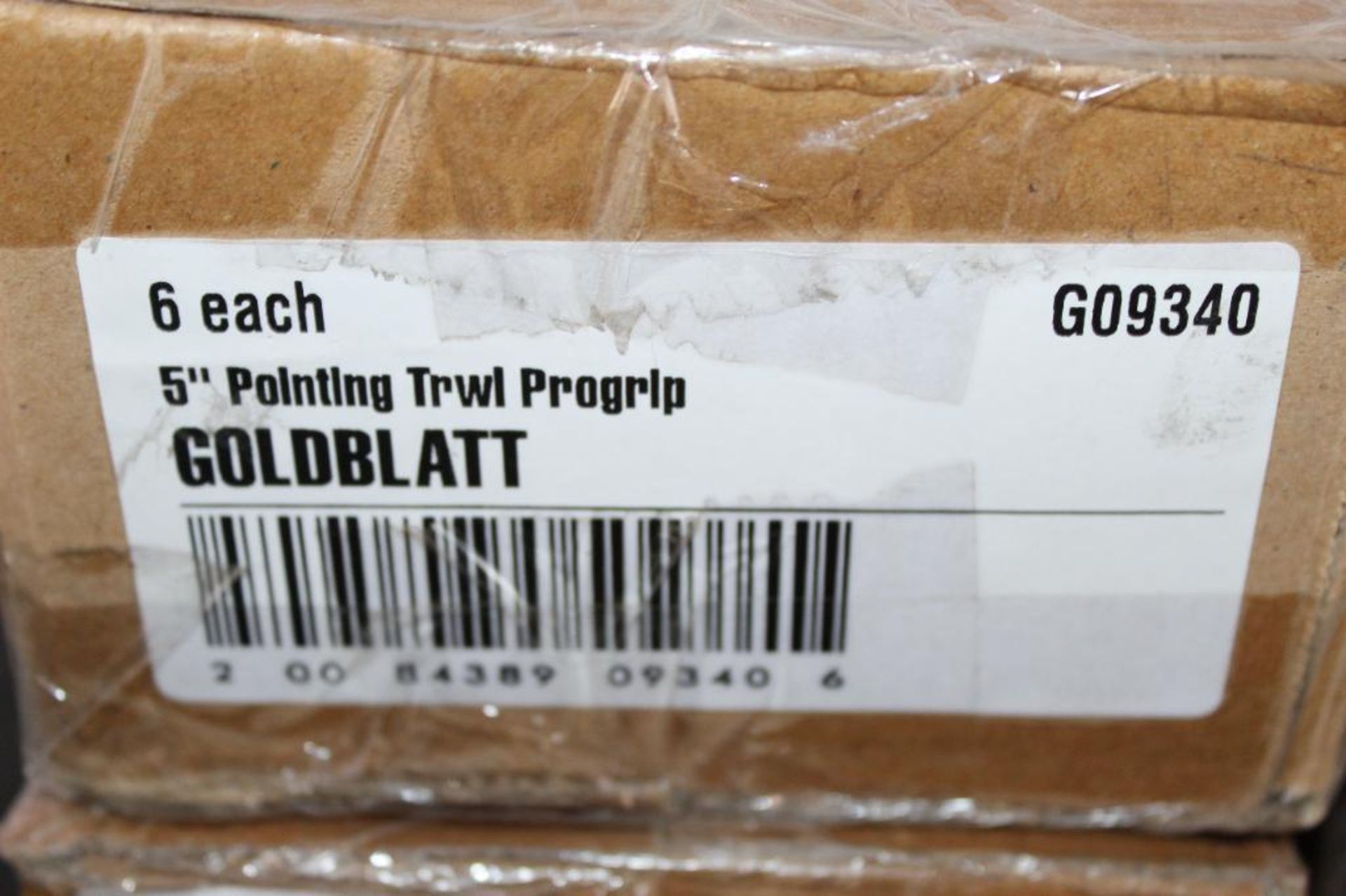 Lot of (4) Boxes (24 Total) Goldblatt 5" Pointing Trowel ProGrip G09340 - Image 4 of 4