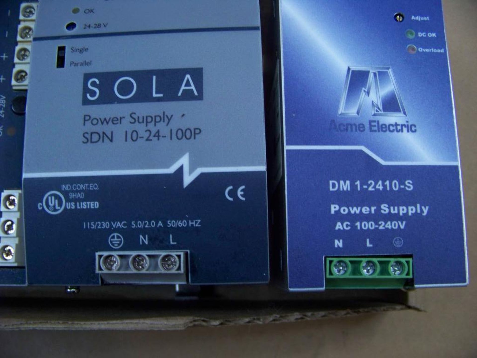 2 - SOLA & 1 HUBBELL POWER SUPPLIES - Image 3 of 3