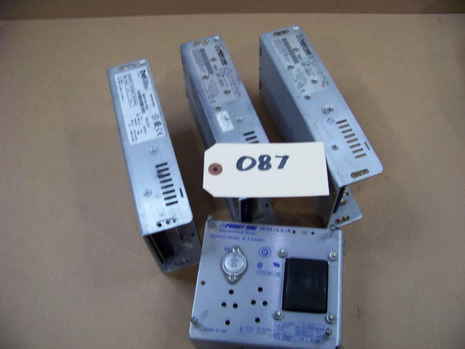 4 - POWER ONE 24V POWER SUPPLIES, # MAP130-1024