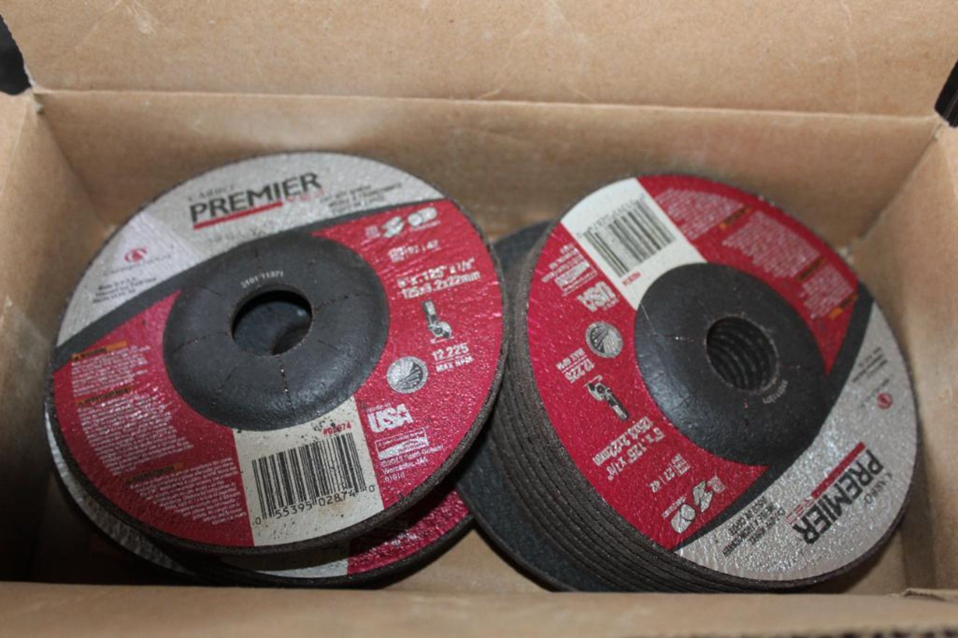 Lot of (4) Boxes (60 Total) Carbo Gold and Premier Grinding Wheels - Image 9 of 9