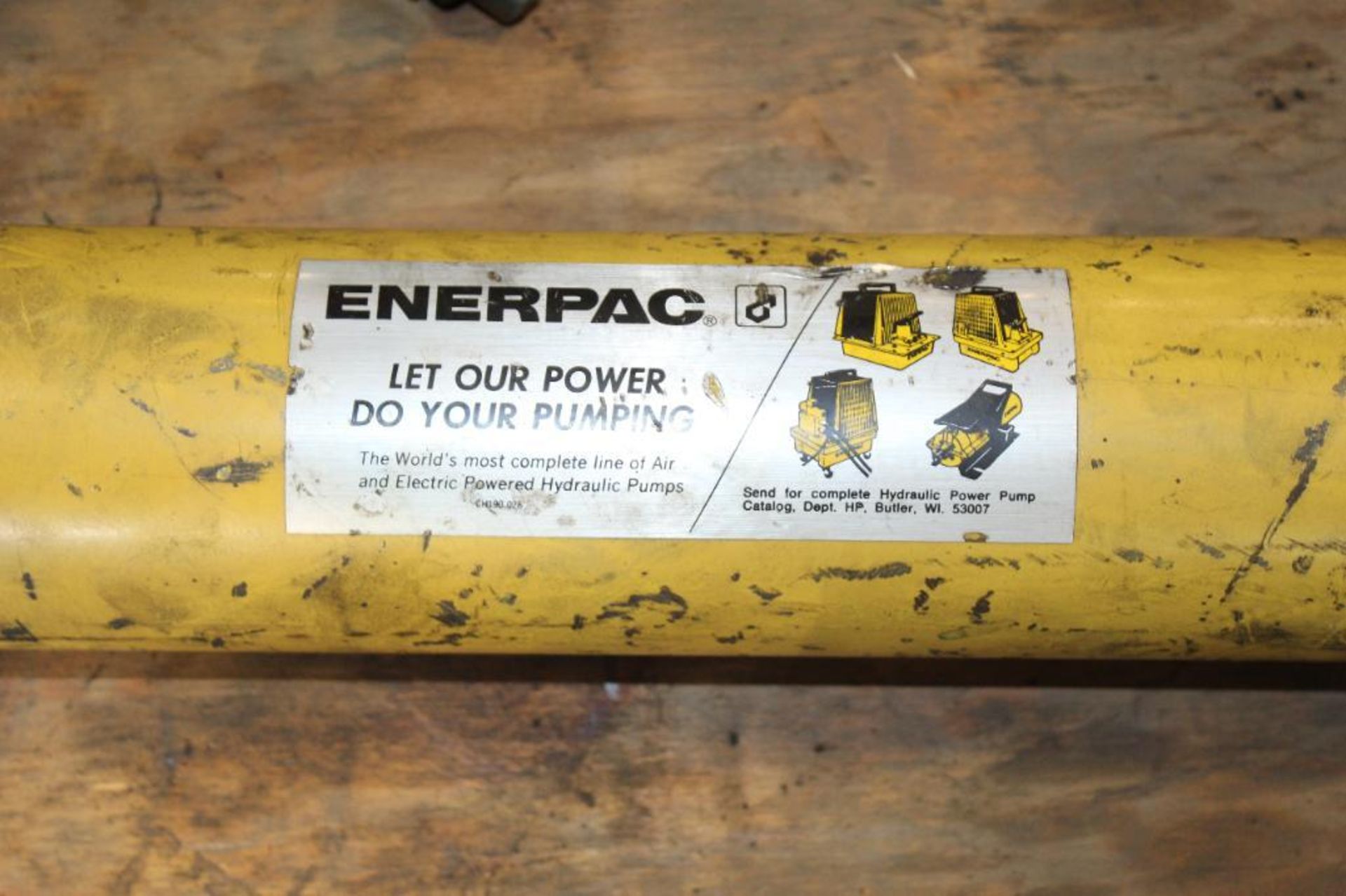 Lot of (7) Enerpac Hydraulic Pumps For Parts Only Models P-80 - Image 3 of 5