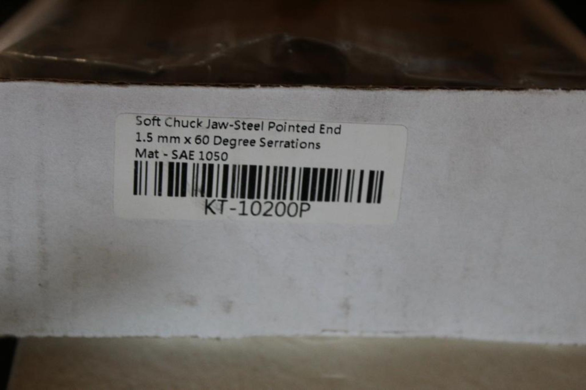 Lot of (3) Soft Chuck Jaw-Steel Pointed End KT-10200P and (3) Hard Jaws KT-100 HJZ-U - Image 5 of 6