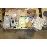 Lot of Assorted Electrical Boxes and Wire Fittings