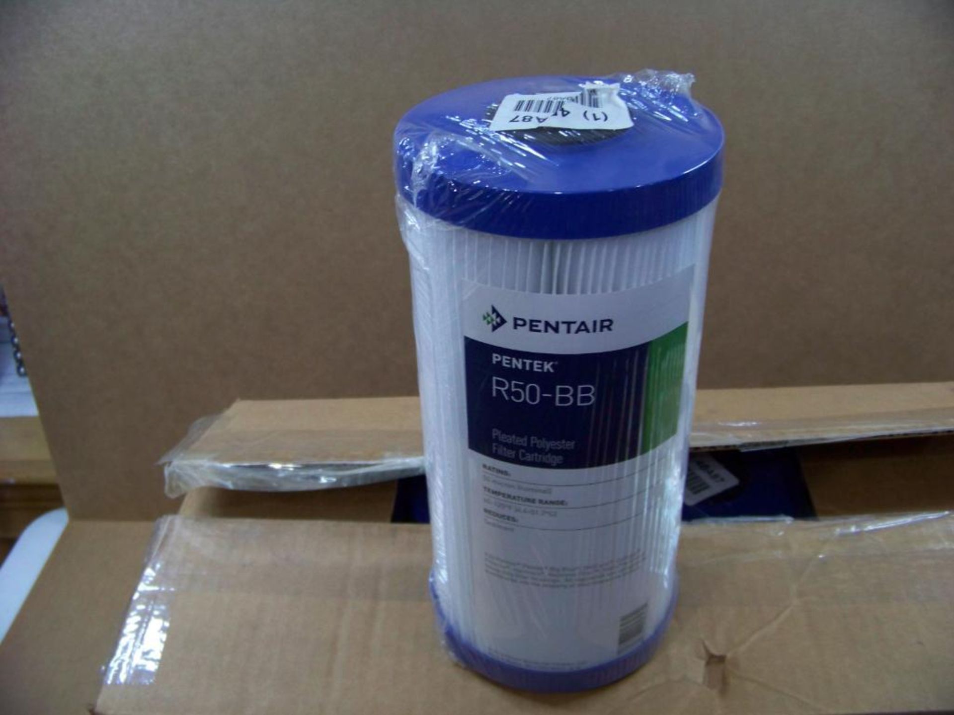 1 CASE OF 8 PENTAIR, PENTEK POLYESTER FILTER CARTRIDGES, PLEATED, # R50-BB "NEW" - Image 4 of 5