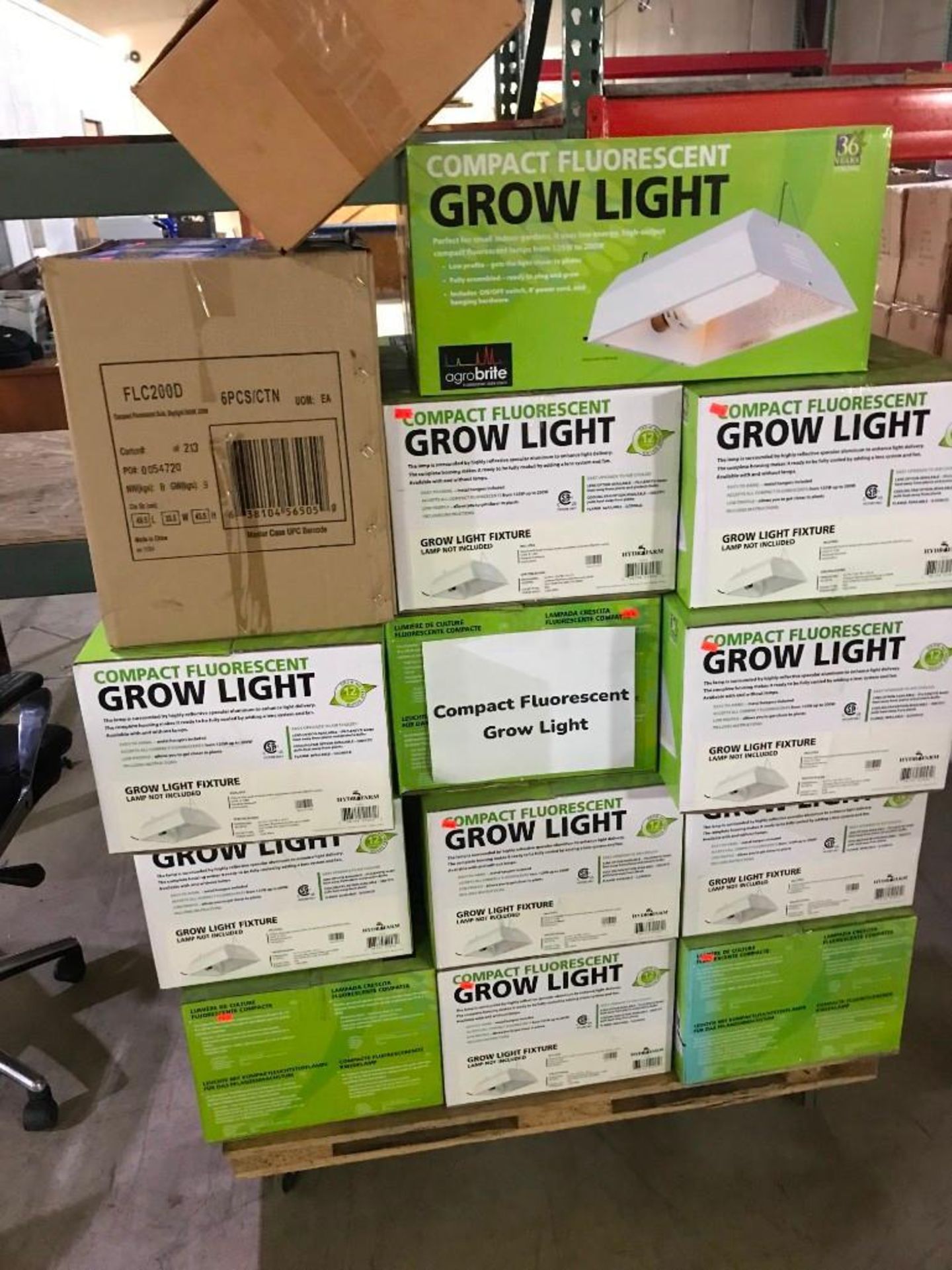 (1) Skid of Grow Lights