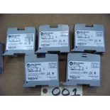 ALLEN BRADLEY MICRO LOGIX 1200, 1762-L40BXB4, 1762-0216 MODULES, 1762-1F4 MODULES