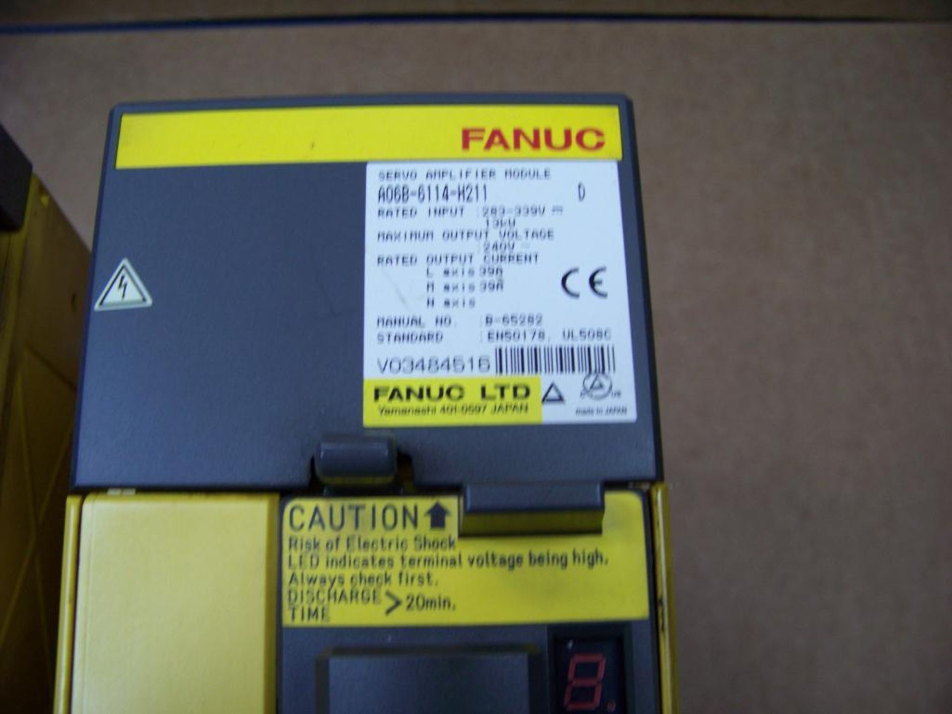 2 - FANUC SERVO AMPLIFIERS, # A06B-6114-H104, # A06B-6114-H211 - Image 3 of 3