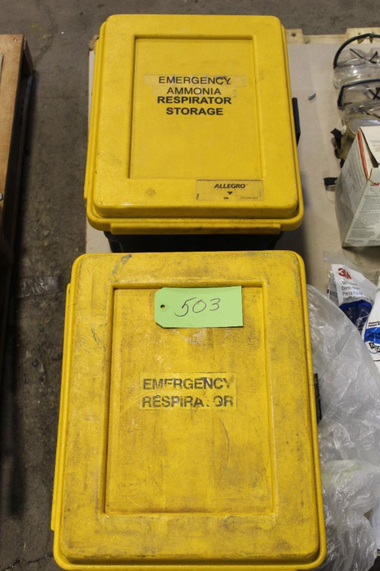 Pallet of Assorted Respirators, Filters, and Respirator Storage - Image 3 of 12