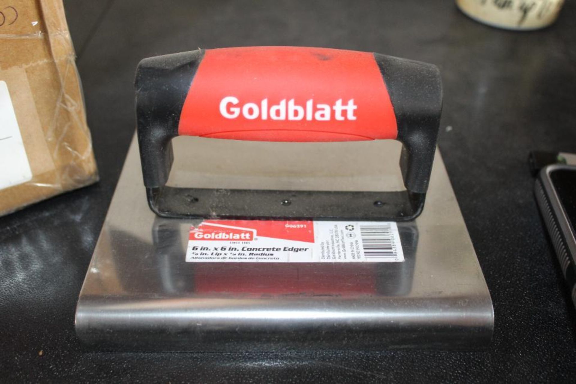 Lot of (1) Box of 6 and (1) Box of 3 Goldblatt 8"x8" Edger G06291