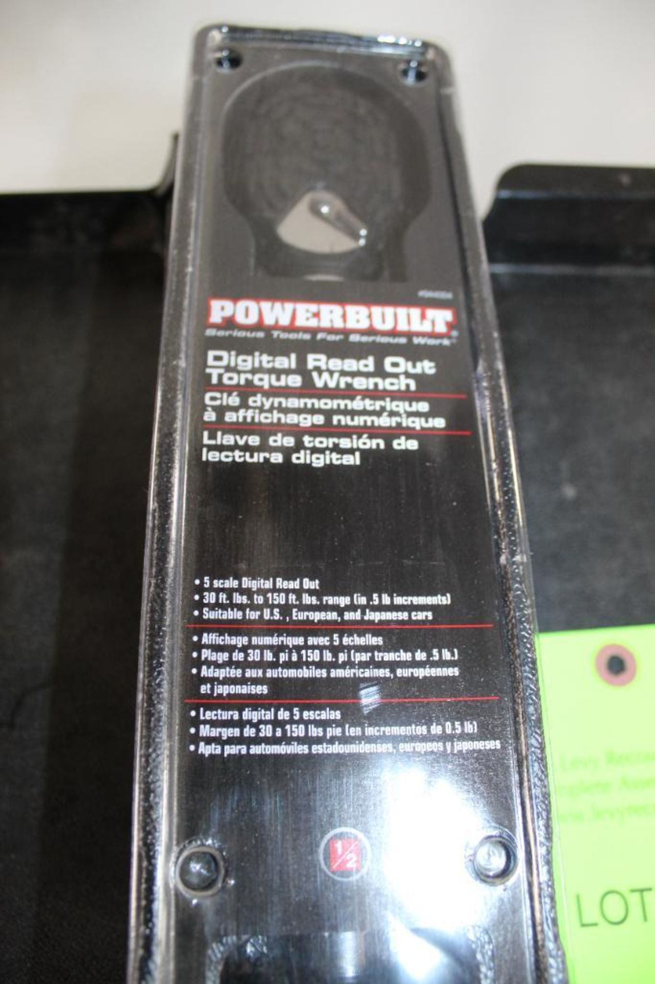 Powerbuilt Digital Readout Torque wrench # 944004 - Image 2 of 3