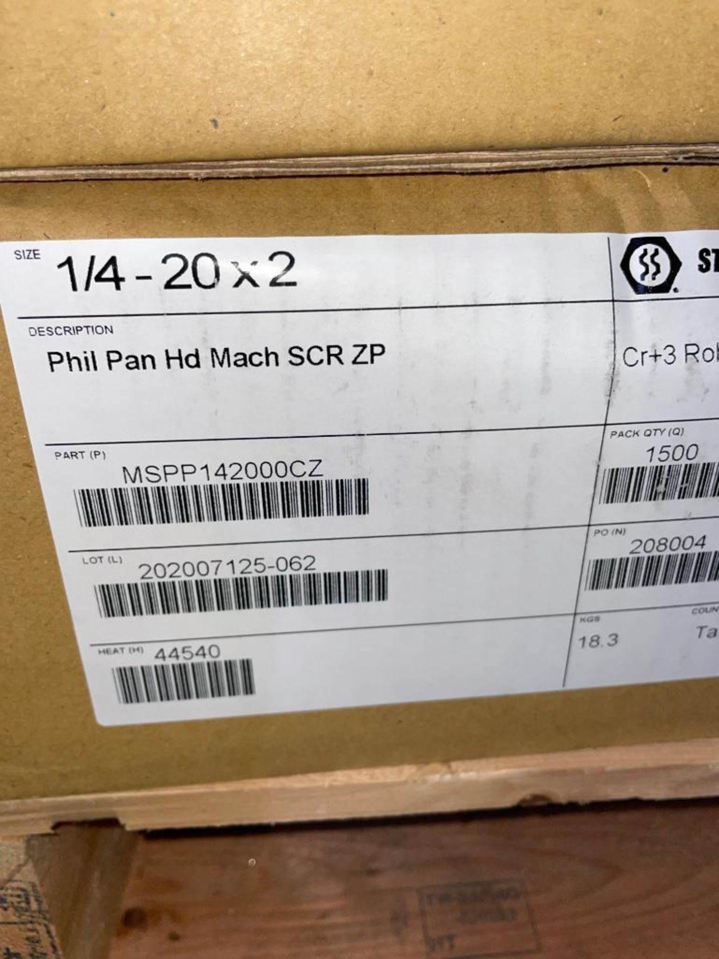 Lot of Phil Pan Head Machine Screws - 2" & 2.5" - Image 4 of 9