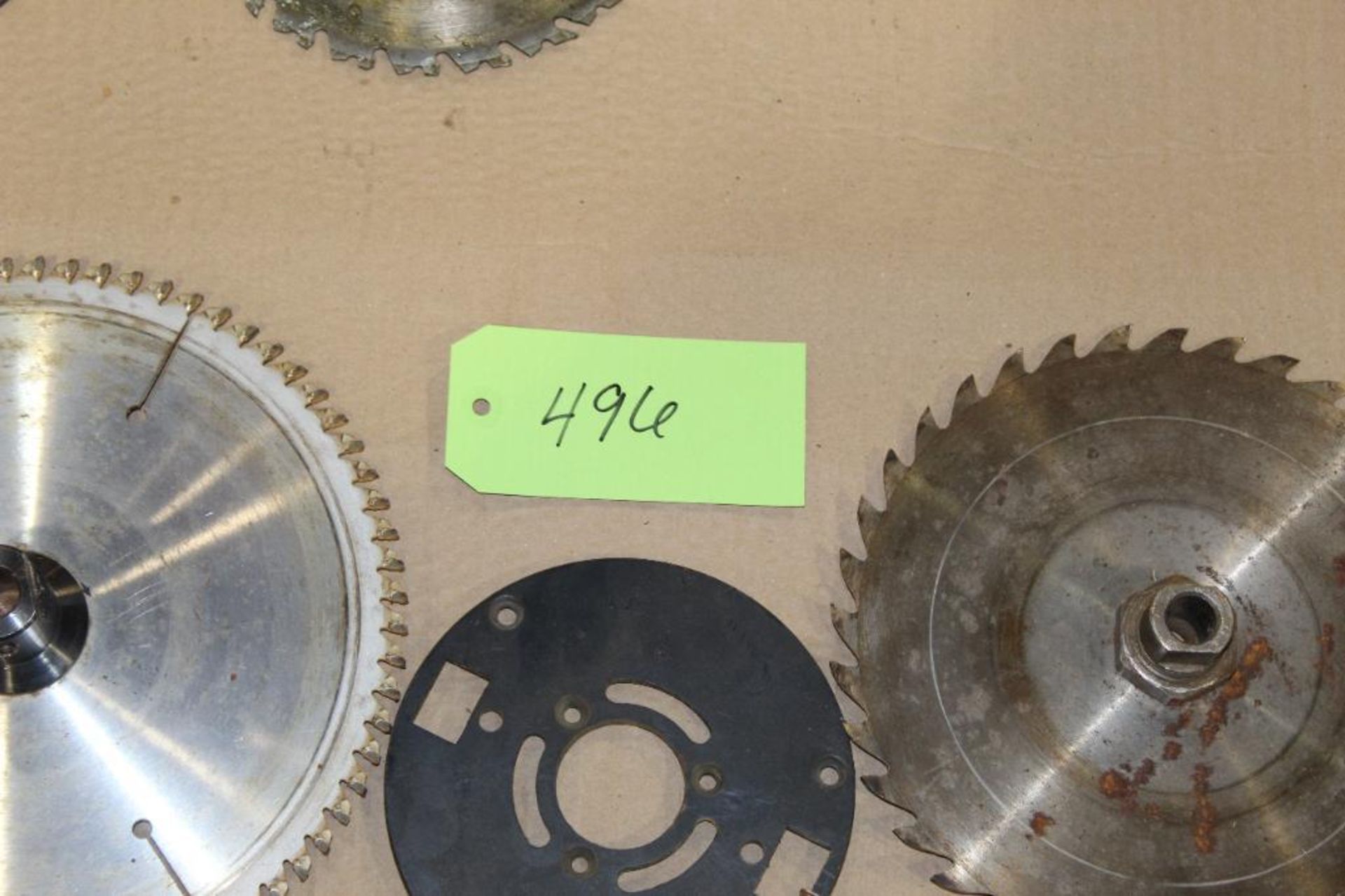 Lot of Assorted Saw Blades with Arbors and Dado Attachments - Image 2 of 5