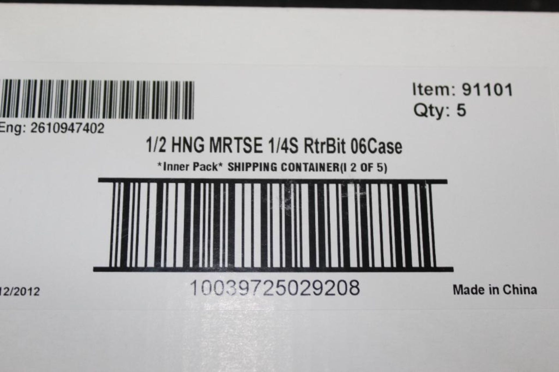 (1) Case of (50) SKIL 1/2 Hinge Mortise Router Bit #91101 - Image 5 of 6