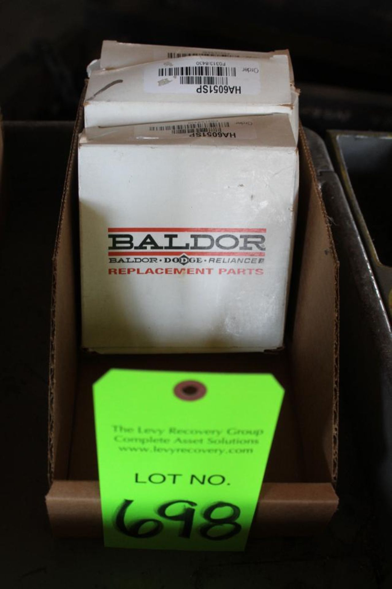 Lot of (3) Baldor Replacement Parts HA6051SP - Image 2 of 5