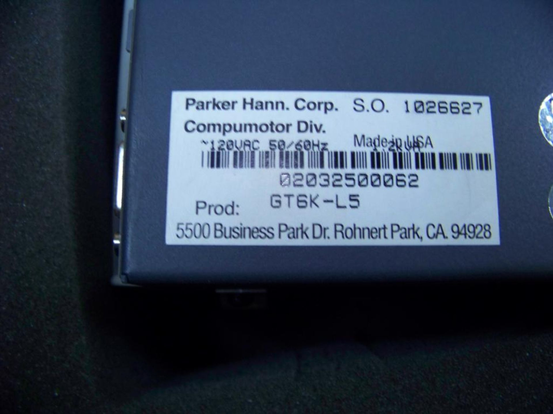 PARKER STEPPER DRIVE, GEMINI SERIES, # GT6K-L5, NEW IN BOX - Image 2 of 2