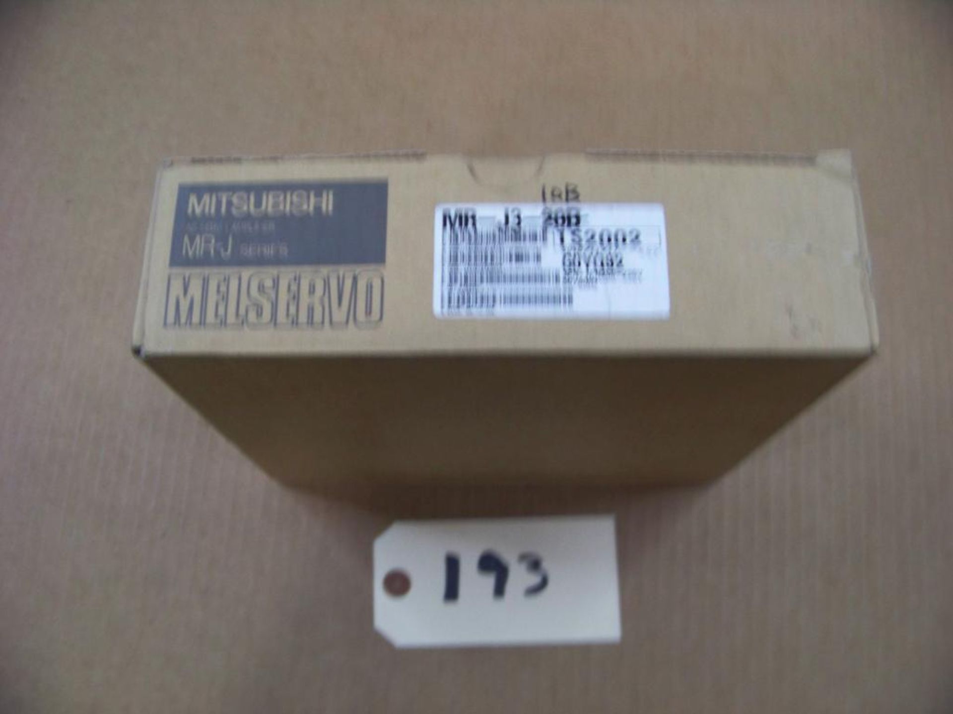 MITSUBISHI SERVO AMP # MR-J3-10B, "NEW IN BOX"