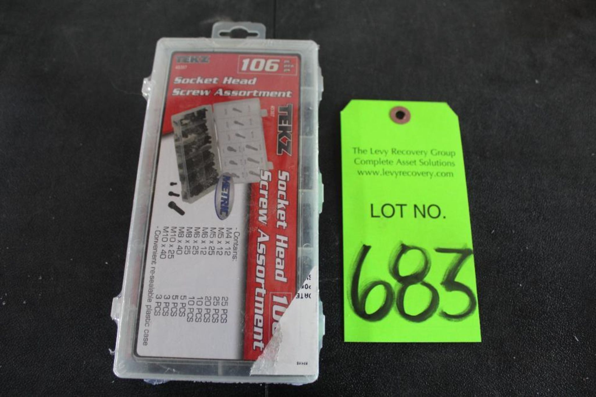 Teks 106pc. Socket Head Screw Assortment #45307