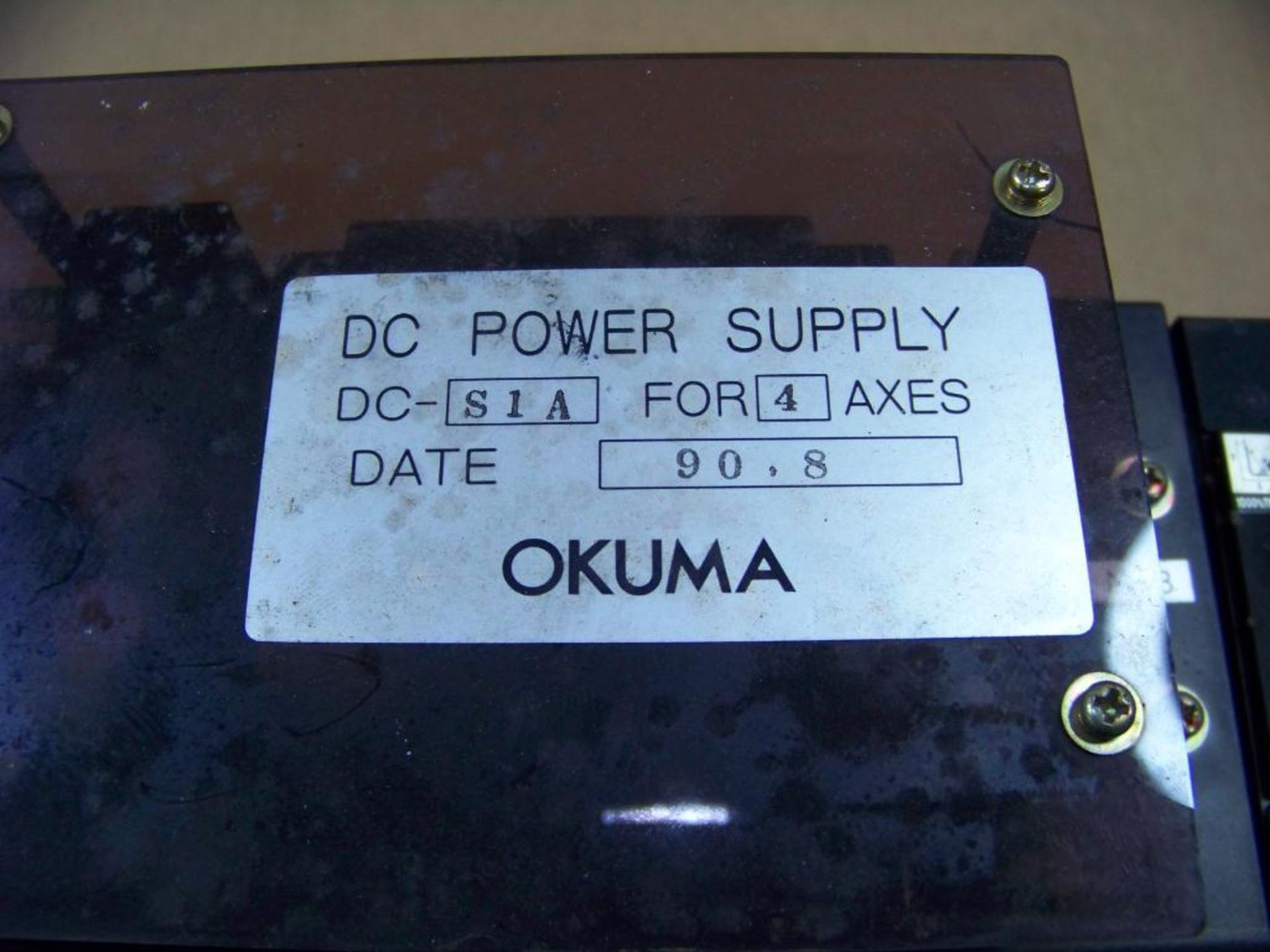 OKUMA, 2-AXIS DC POWER SUPPLY, # E0451-596-002 - Image 2 of 4