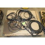 Lot of (5) Enterpac Hoses For Hydraulic Pumps w/ Splitters and Directional Valves