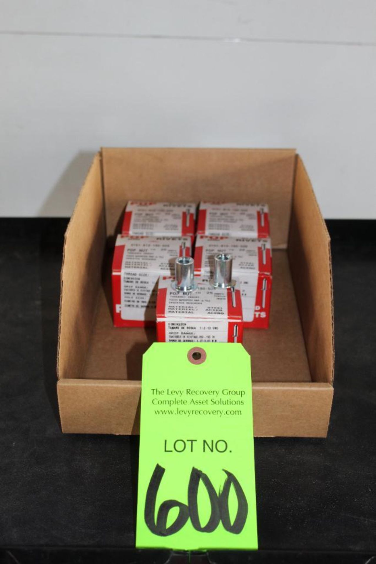 Lot of (5) Boxes(25 each) Pop Brand Blind Rivets Threaded Inserts - Image 2 of 4