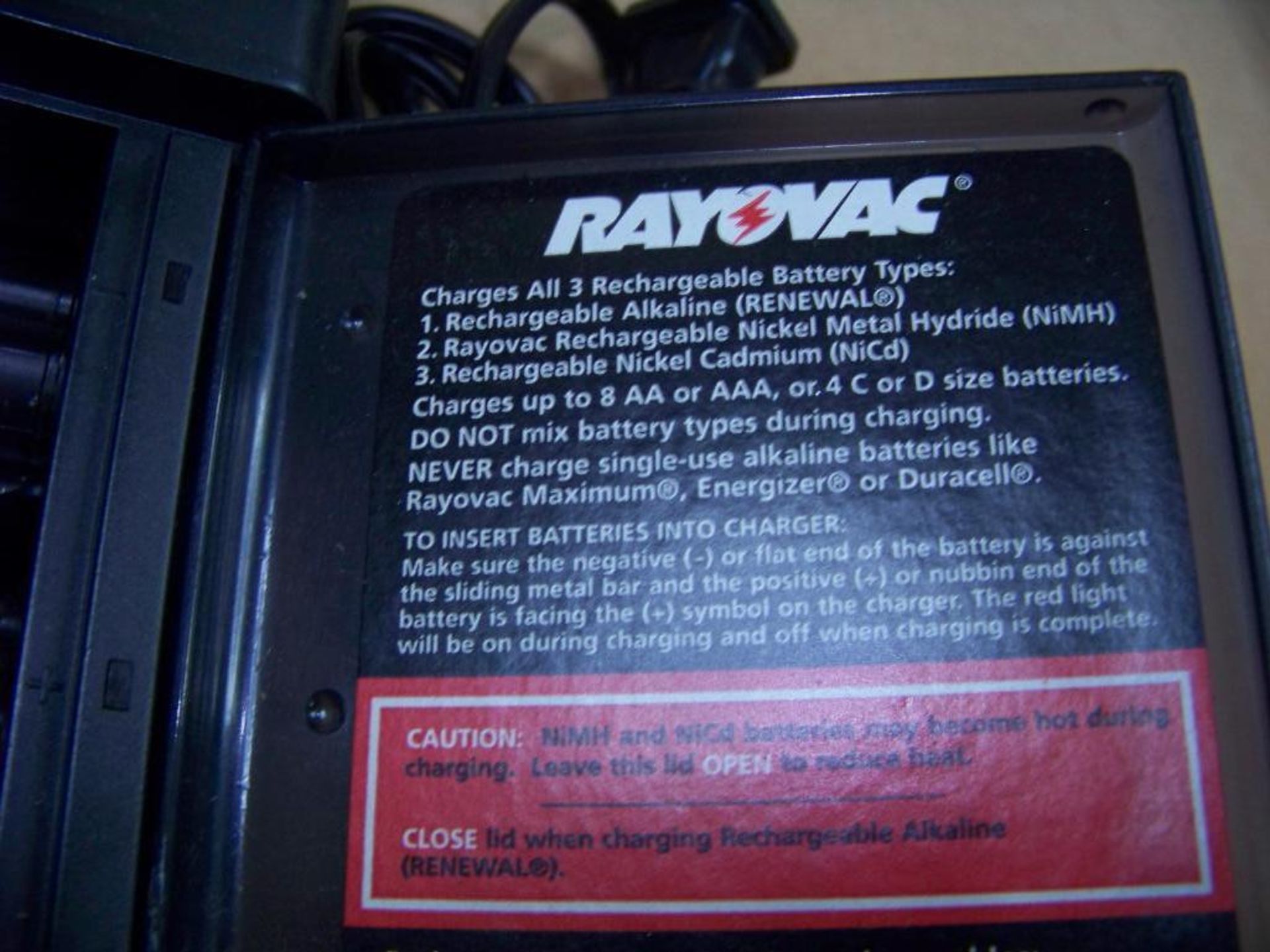 2 - RAYOVAC BATTERY CHARGERS, # PS3 - Image 2 of 2