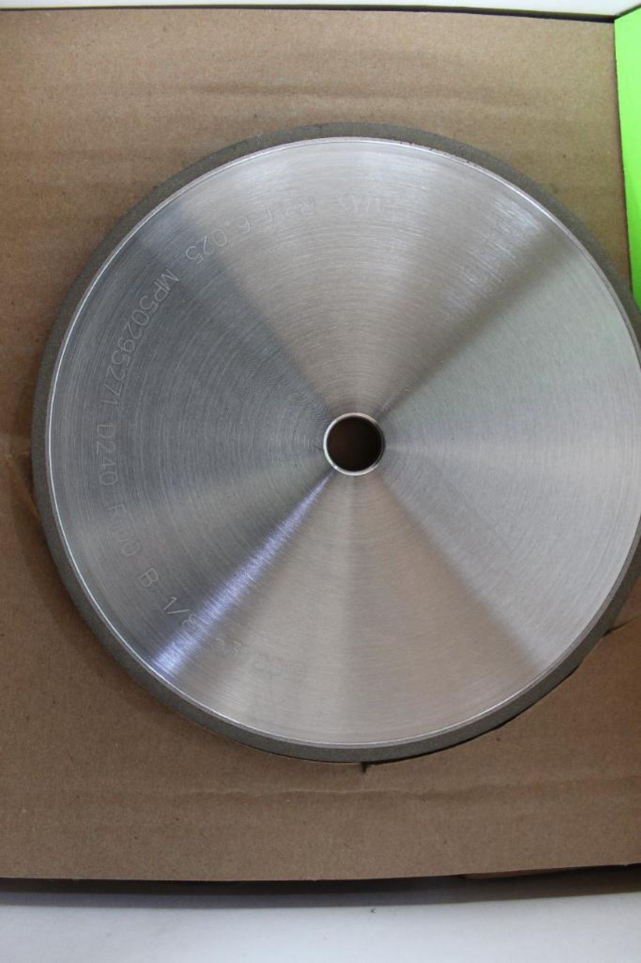 A1 Straight Grinding Wheel 6x0.5x0.5 D240 R100 B 1/8 M - Image 2 of 4