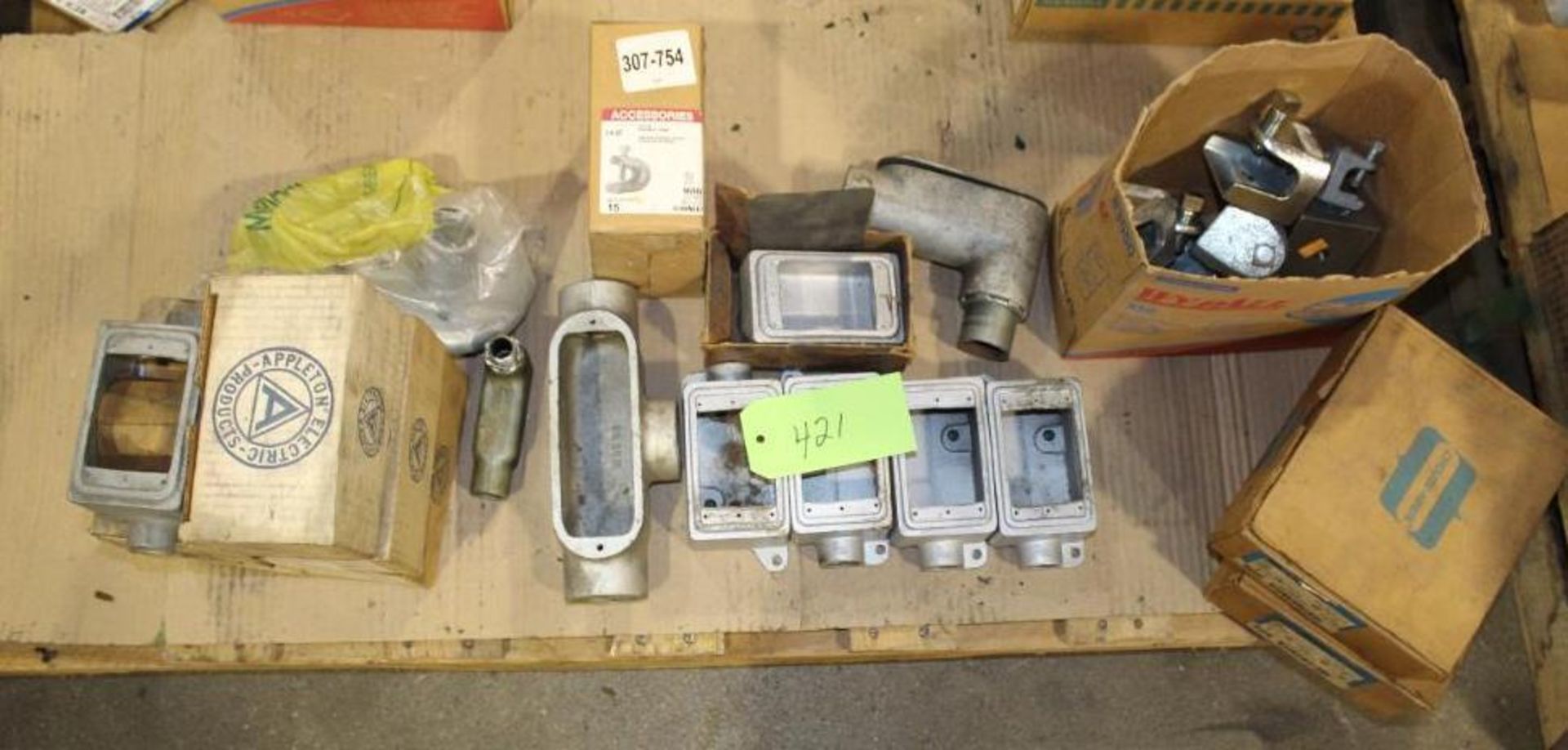 Lot of Appleton, Crouse Hind and Assorted Electrical Boxes