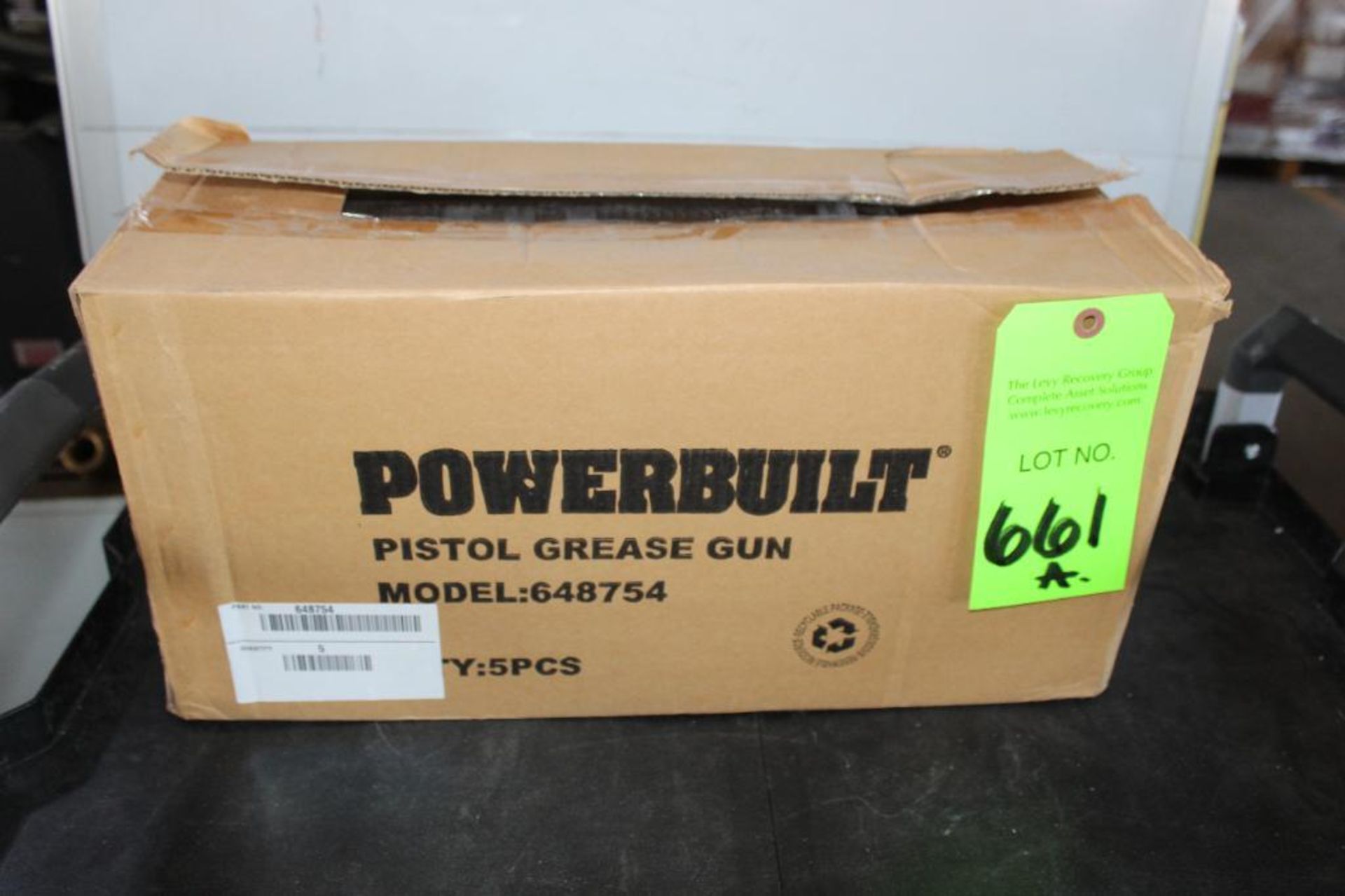 Lot of (5) Powerbuilt Pistol Grip Grease Gun #648754 5000PSI - Image 2 of 4