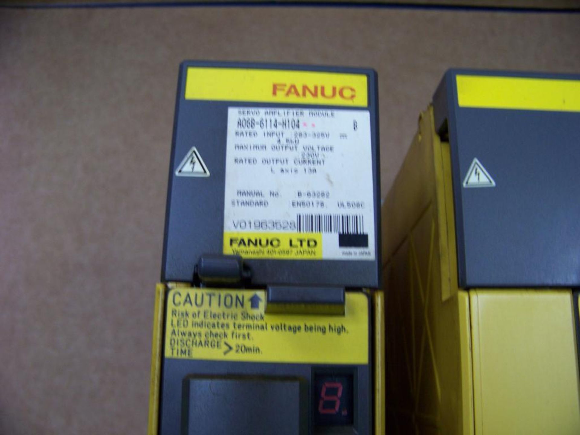 2 - FANUC SERVO AMPLIFIERS, # A06B-6114-H104, # A06B-6114-H211 - Image 2 of 3