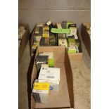 Lot of (3) Boxes Assorted Allen Bradley Components