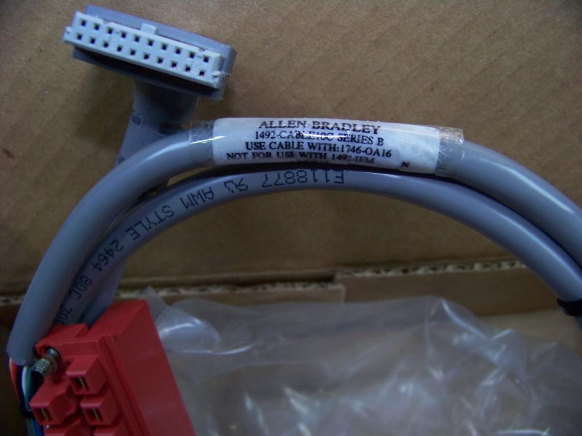 3 - ALLEN BRADLEY PRE-WIRED CABLE ASSEMBLIES, # 1492-CABLE10C/1492-CABLE10A - Image 5 of 5